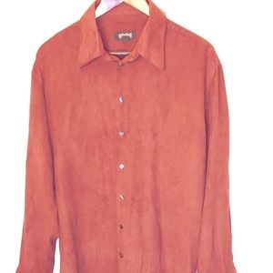 UNLSTD Kenneth Cole Mens Large Suede Style Large